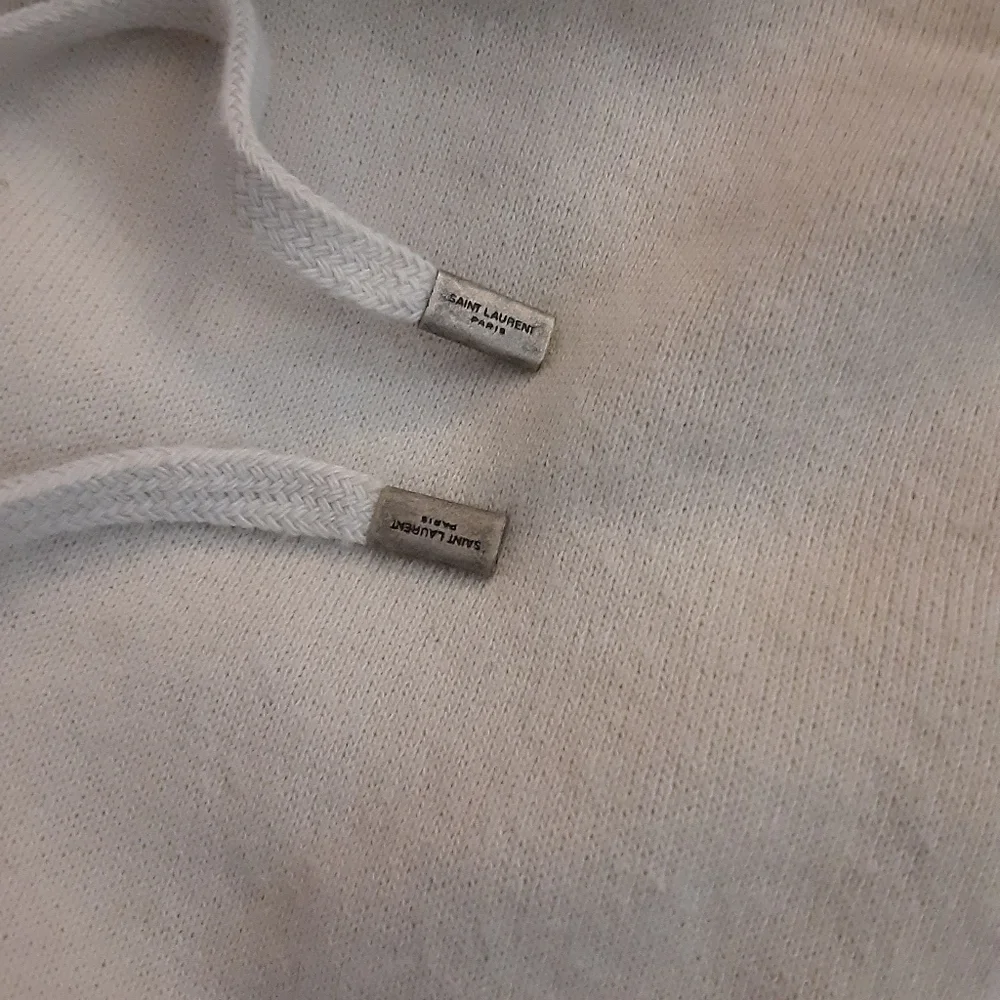 MEN'S SAINT LAURENT OPTICAL ILLUSION PRINT HOODIE - Picture 10 of 12